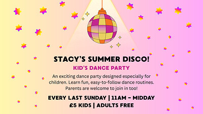 Stacy's Summer Disco at On The Hill