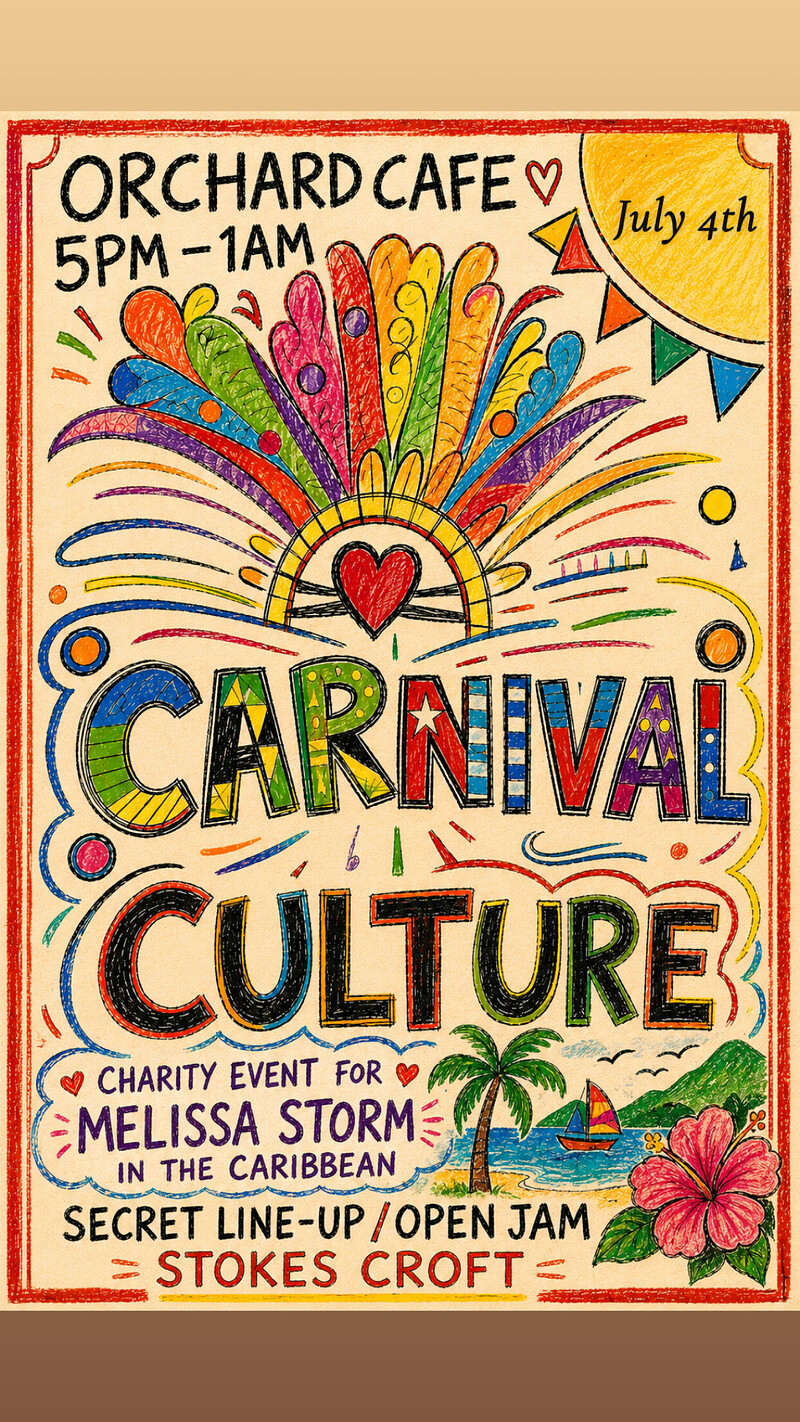 Carnival Culture at Orchard Cafe