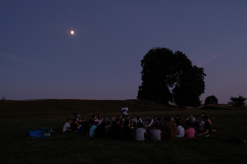 Full Moon Walk at Outside