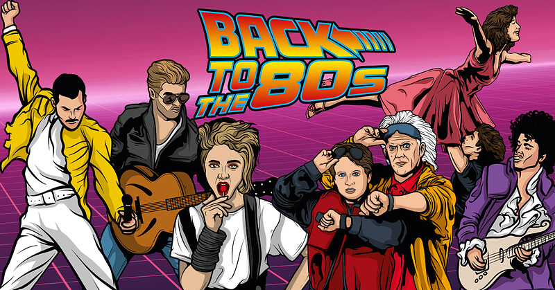Back To The 80s at Pam Pam