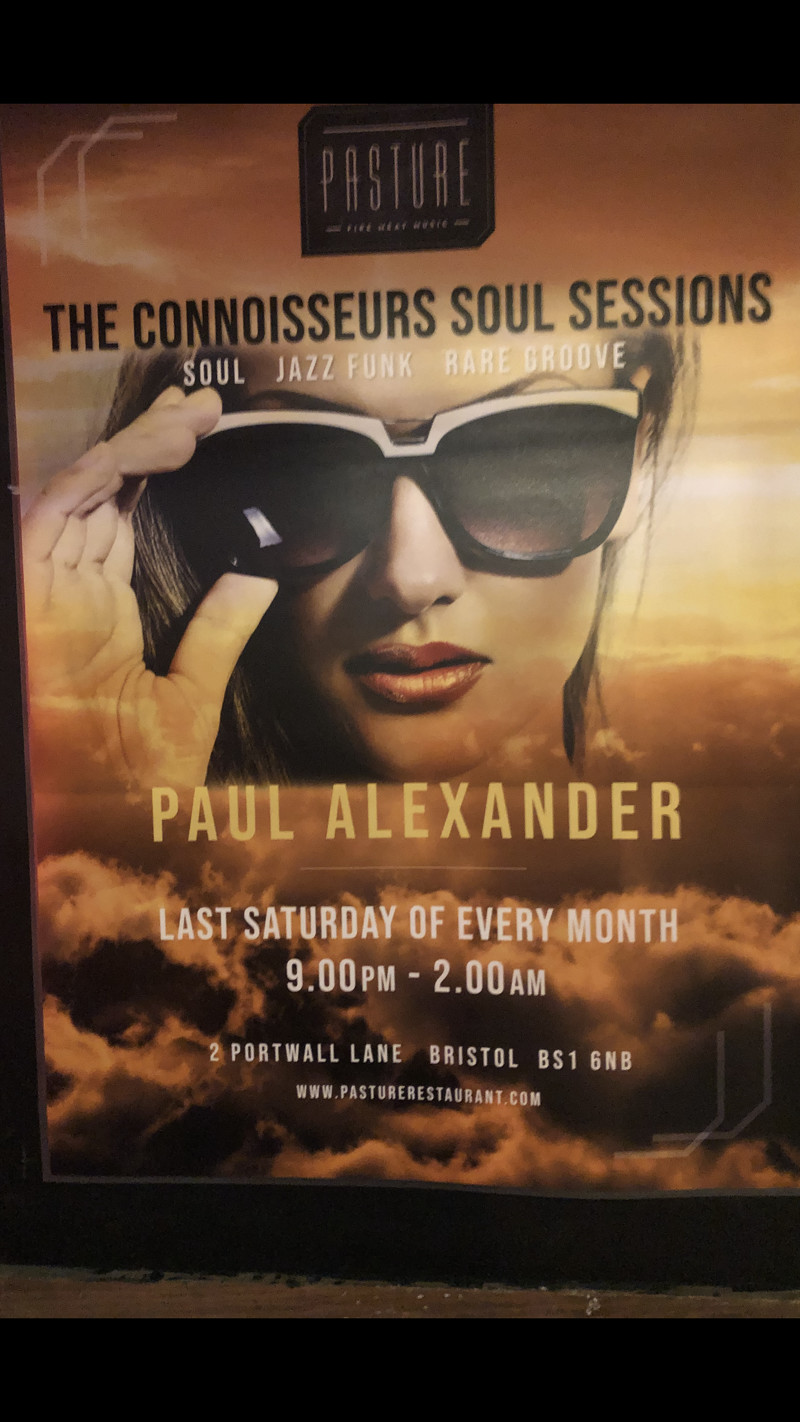 Connoiseur Soul Sessions at Pasture
