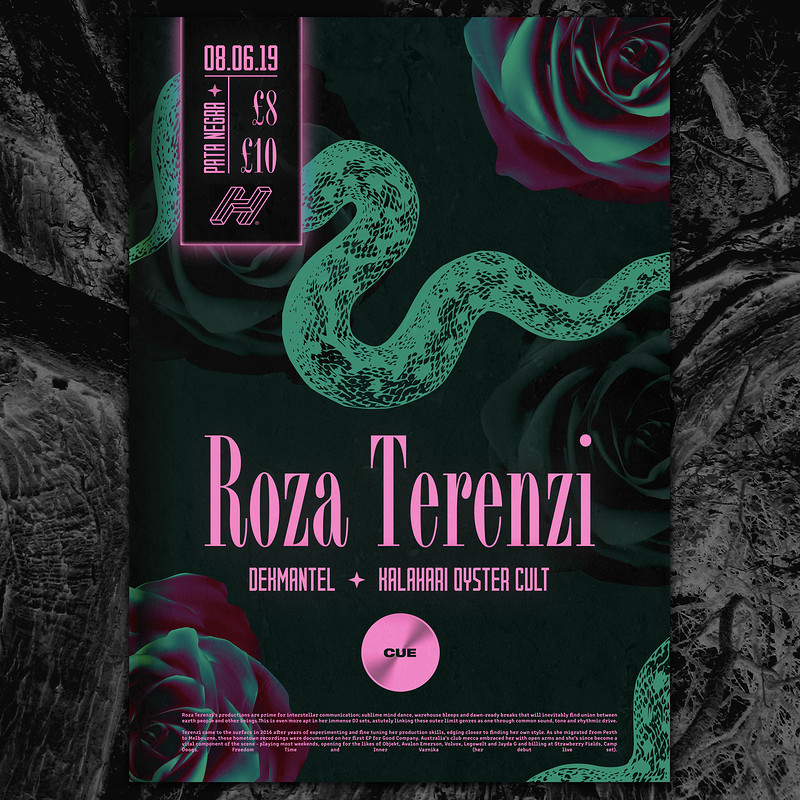 Cue Roza Terenzi at Pata Negra