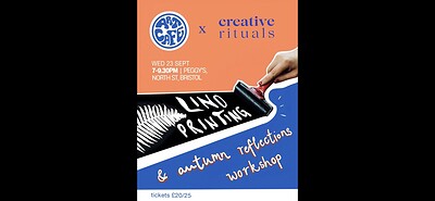 Art Cafe x Creative Rituals - Lino Printing at Peggy's Coffee and Brunch - North St