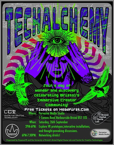 TechAlchemy at Pervasive Media Studio at Watershed