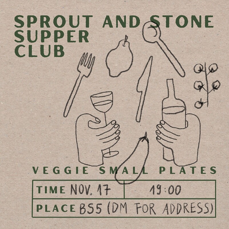Sprout and Stone Supper Club at Private Venue