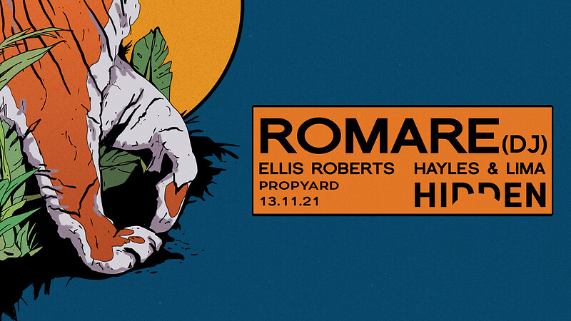 Hidden | Romare - VENUE CHANGED TO PROPYARD at Propyard