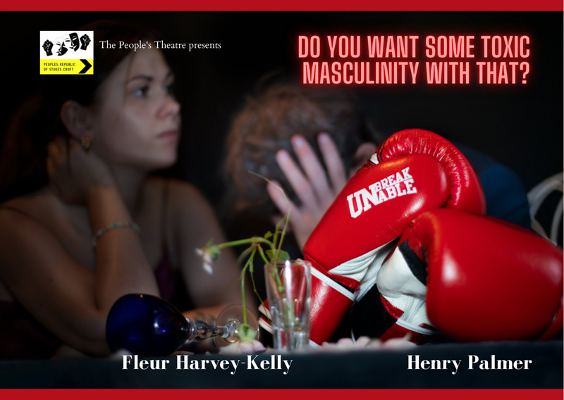 "Do you want some toxic masculinity with that?" at PRSC