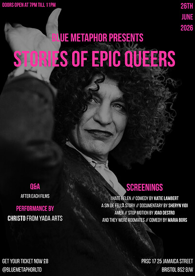 Blue Metaphor presents Stories of Epic Queers at PRSC