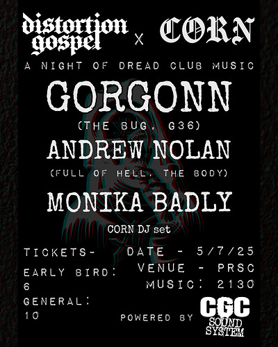 GORGONN + ANDREW NOLAN at PRSC