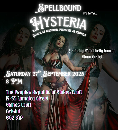 HYSTERIA Dance as Disorder, Pleasure as Protest at PRSC
