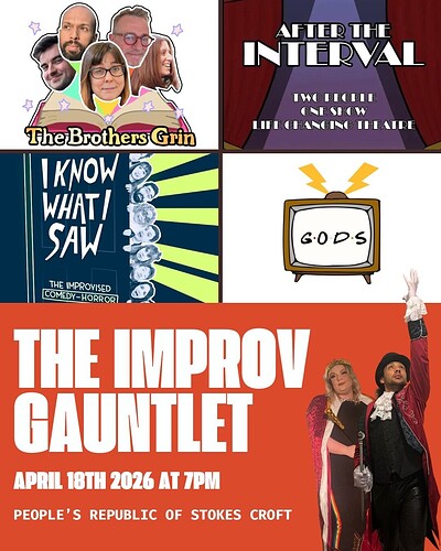 IN DA HIVE presents: The Improv Gauntlet at PRSC