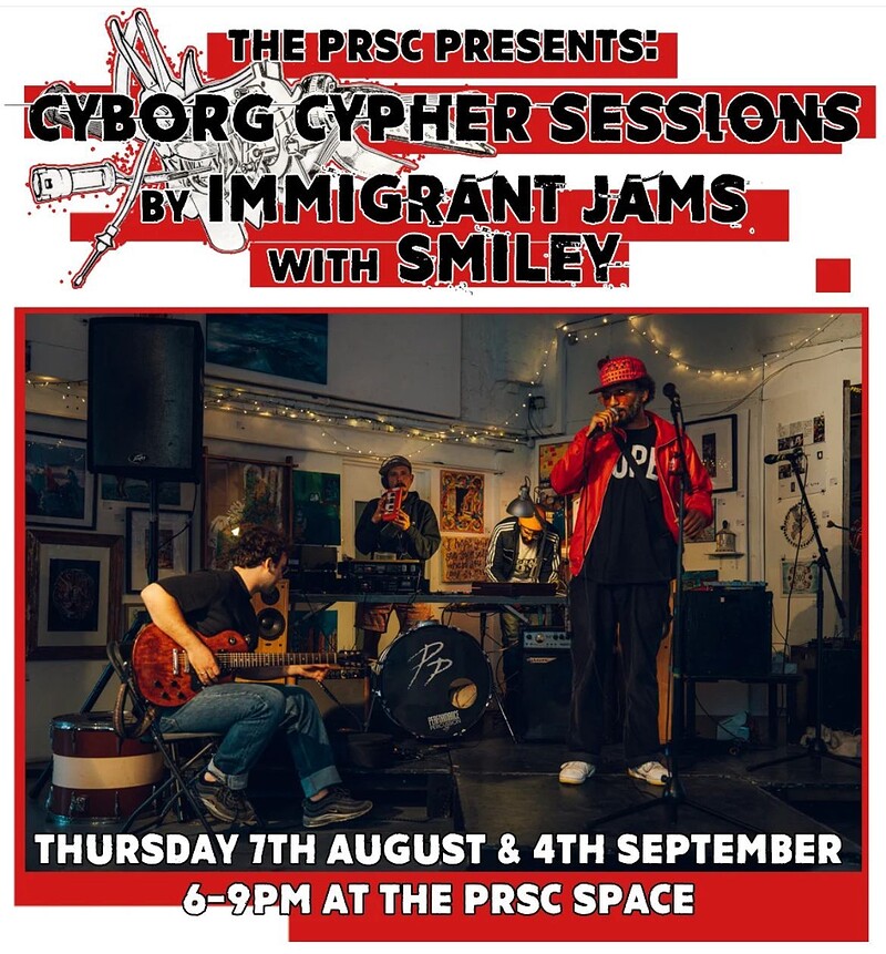 PRSC Presents: CYBORG CYPHER SESSIONS at PRSC