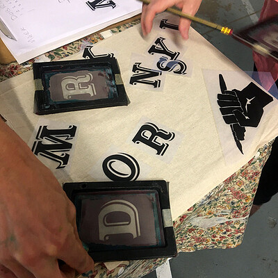 Radical Screen Printing Taster Workshop at PRSC