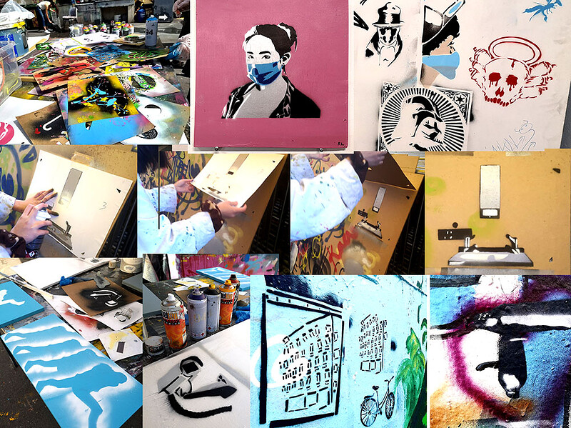 Stencil Workshop - POSTPONED at PRSC