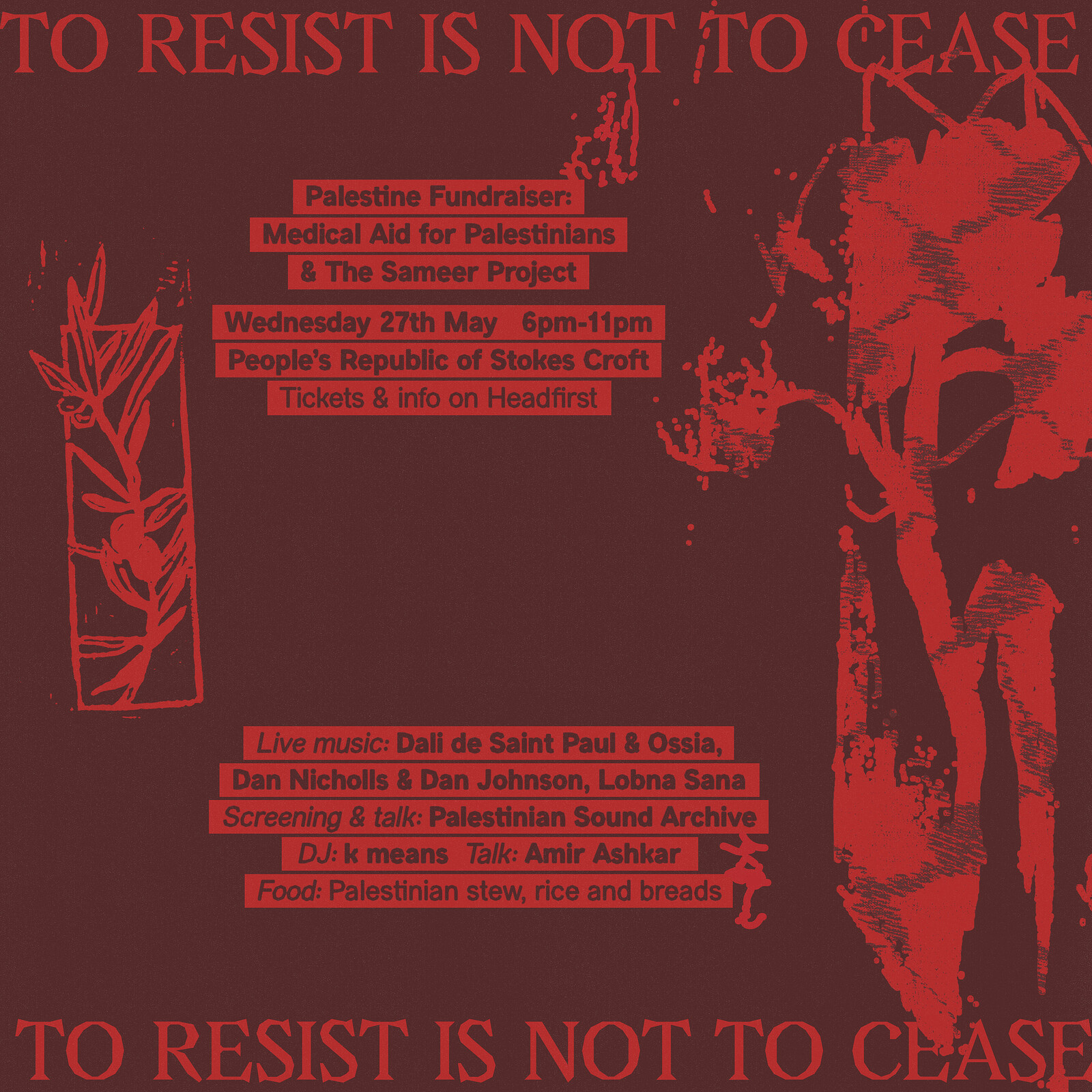 TO RESIST IS NOT TO CEASE at PRSC