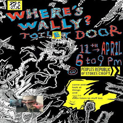 Where's Wally Toilet Door at PRSC