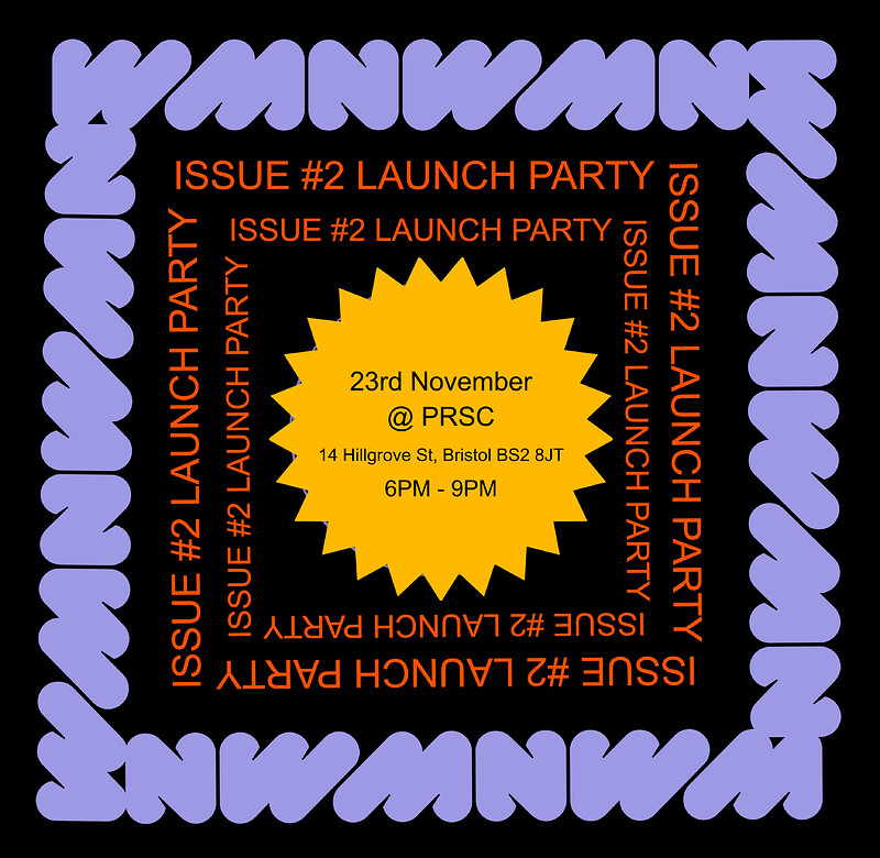 WMN MAGAZINE ISSUE #2 LAUNCH PARTY at PRSC
