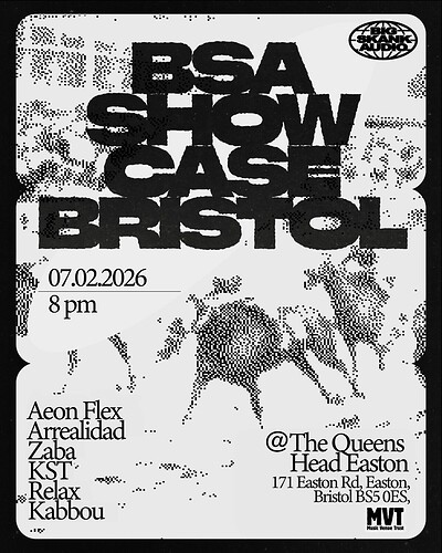 BSA BRISTOL SHOW CASE at Queens Head Easton