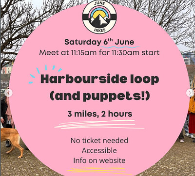 Queer Hiking Bristol: Harbourside loop at Queens Square