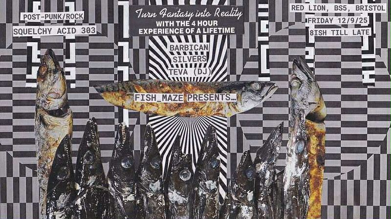 Friday Post-Punk/Rock and Acid Squelch at Red Lion, BS5
