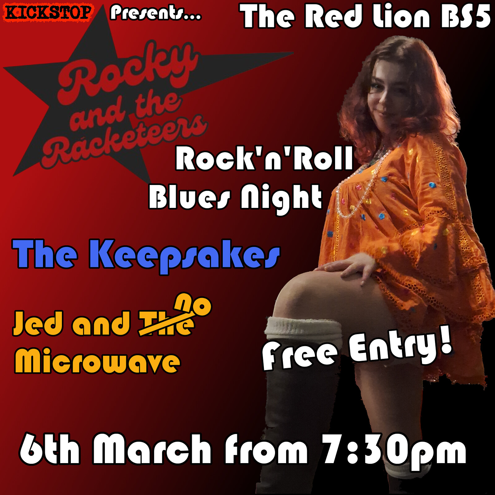 The Red Lion Rock'n'Roll Blues Night at Red Lion BS5