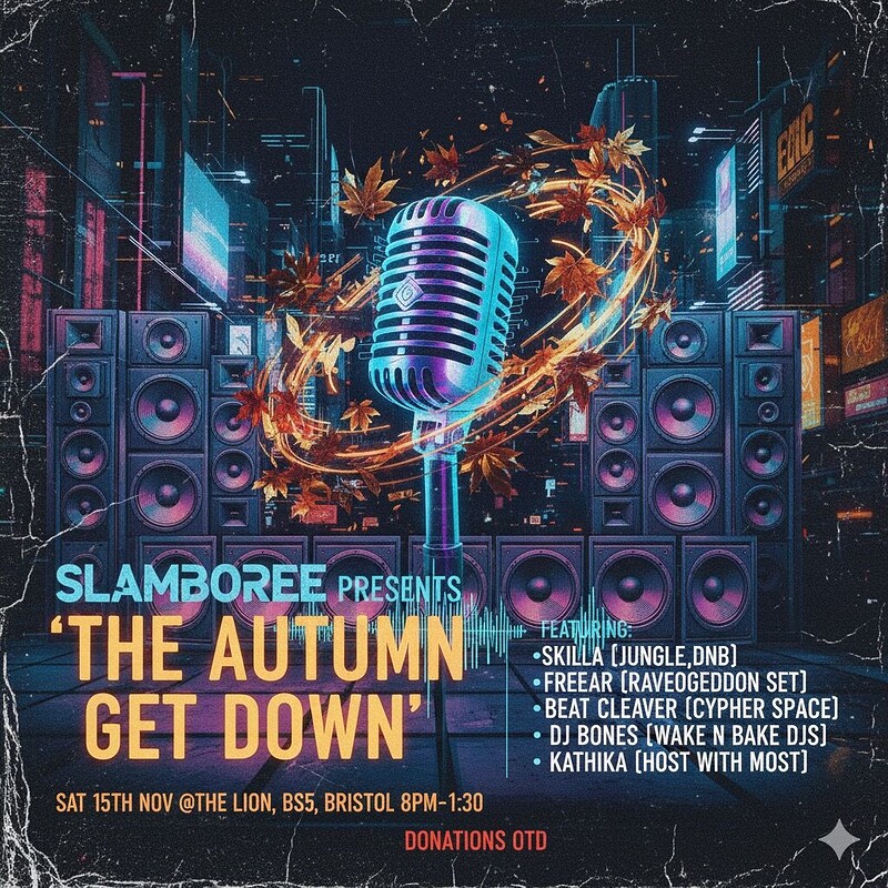 Slamboree Presents ‘The Autumn Get Down’ aka AUTUMN N BASS at Red Lion BS5