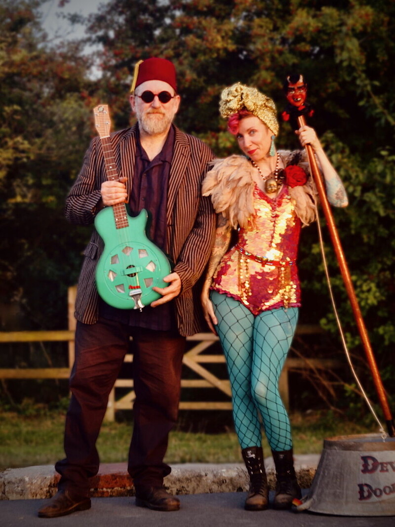 Swing Sunday with Cake - Devil's Doorbell at Redcatch Community Garden