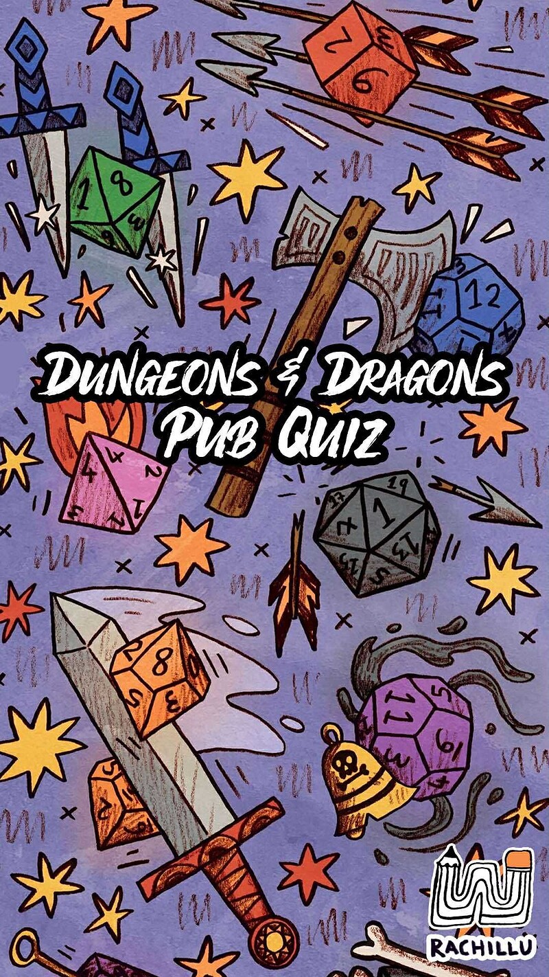 Dungeons & Dragons Pub Quiz at Replay Boardgame Cafe