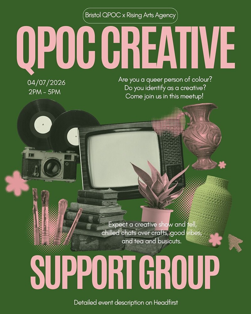QPOC Creative Support Group - Show and Tell at Rising Arts Agency