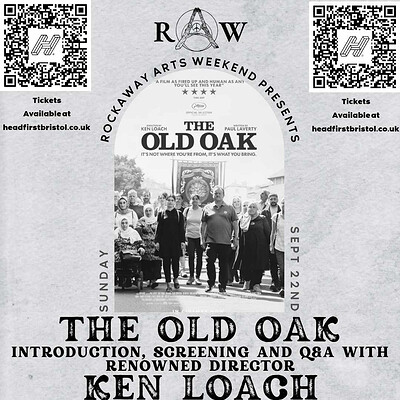 RAW Presents:Ken Loach Q&A w The Old Oak Screening at Rockaway Park