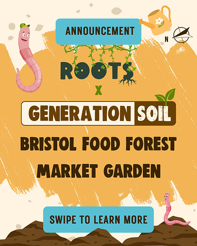 FOOD FOREST MARKET GARDEN VOLUNTEERING WITH GENERATION SOIL at Roots Allotments Site, Leigh Woods Meadows, Bristol BS8 3QB