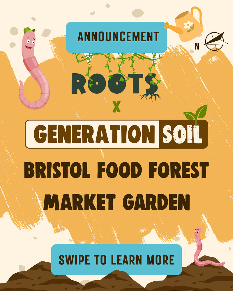FOOD FOREST MARKET GARDEN VOLUNTEERING WITH GENERATION SOIL at Roots Allotments Site, Leigh Woods Meadows, Bristol BS8 3QB