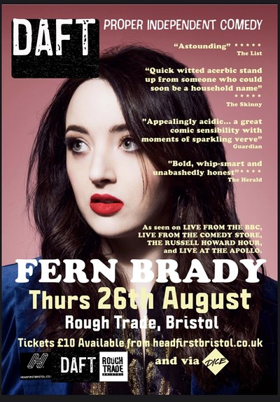 DAFT#2: Fern Brady at Rough Trade Bristol