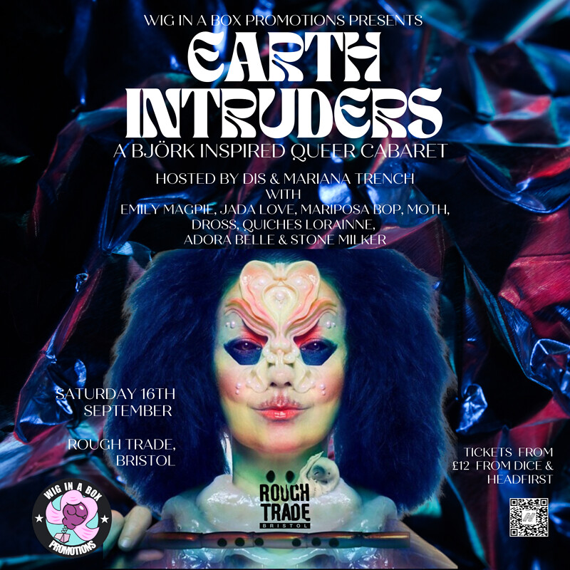 Earth Intruders - A Björk inspired queer cabaret at Rough Trade Bristol