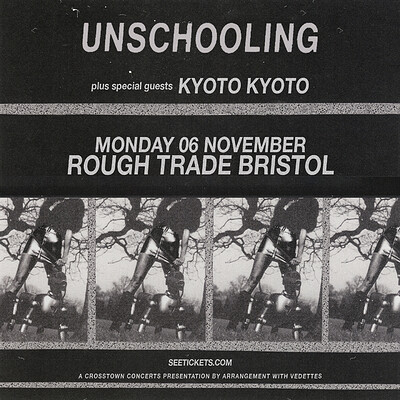 Unschooling at Rough Trade Bristol