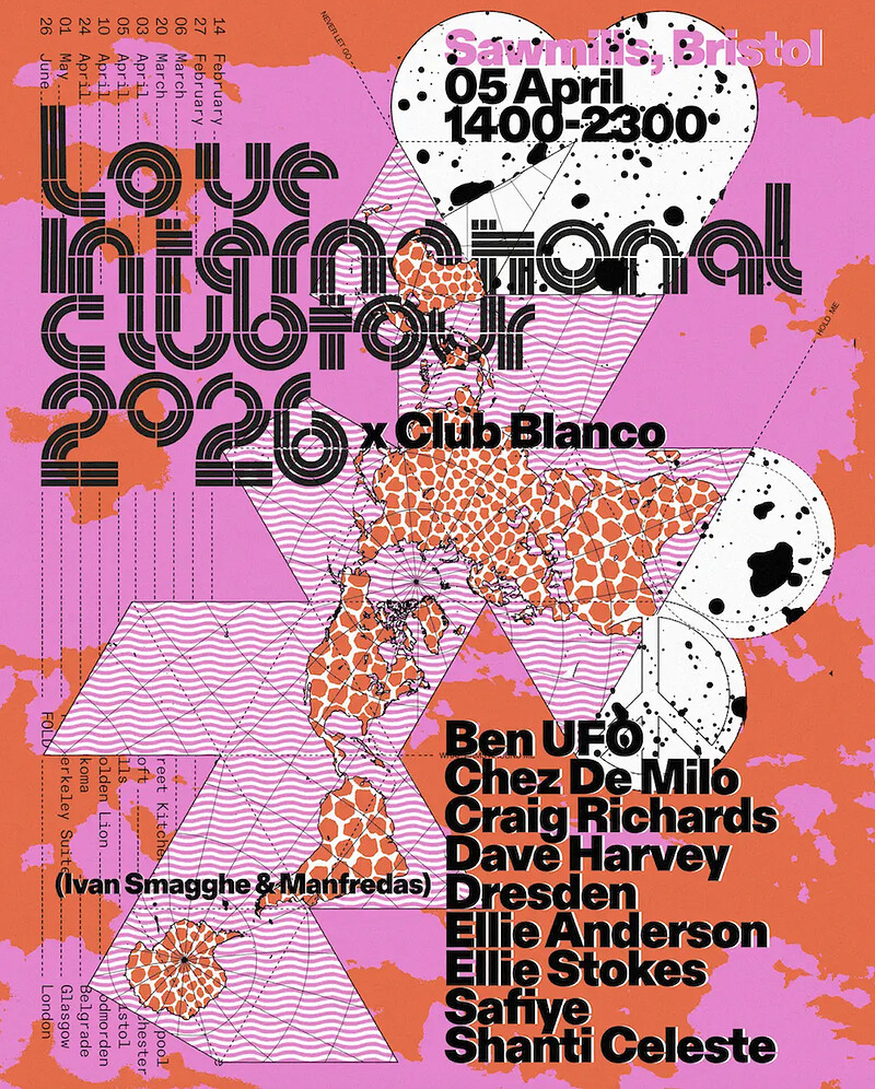 Love International x Club Blanco - Bristol at Sawmills