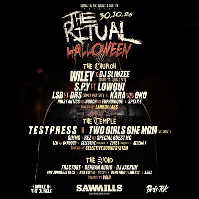 Rumble In The Jungle: The Ritual - Halloween Bristol at Sawmills
