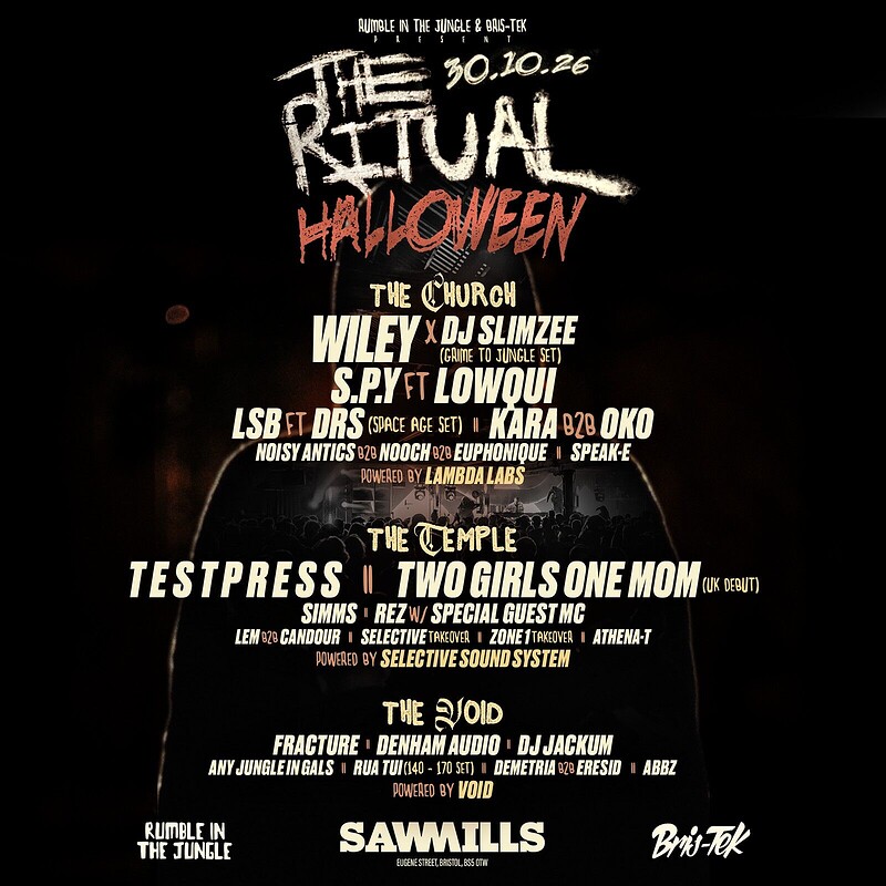Rumble In The Jungle: The Ritual - Halloween Bristol at Sawmills