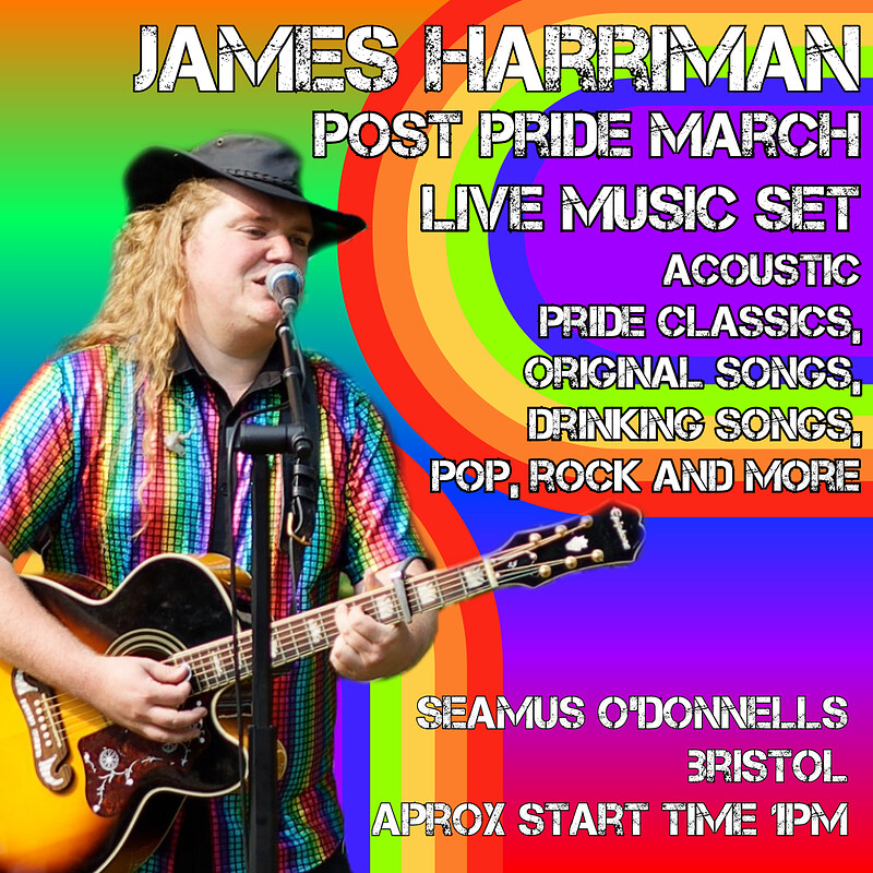 James Harriman Acoustic Pride Classics Set at Seamus O'Donnell's