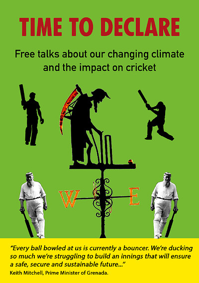 Time to Declare -Sweat Not Oil by Andrew Simms at Seat Unique Stadium - Gloucestershire County Cricket Club