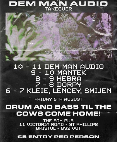 Den man audio take over at Secret garden presents
