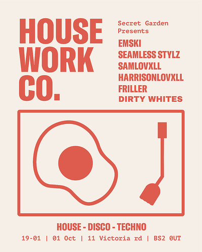 HOUSEWORK CO at Secret garden presents