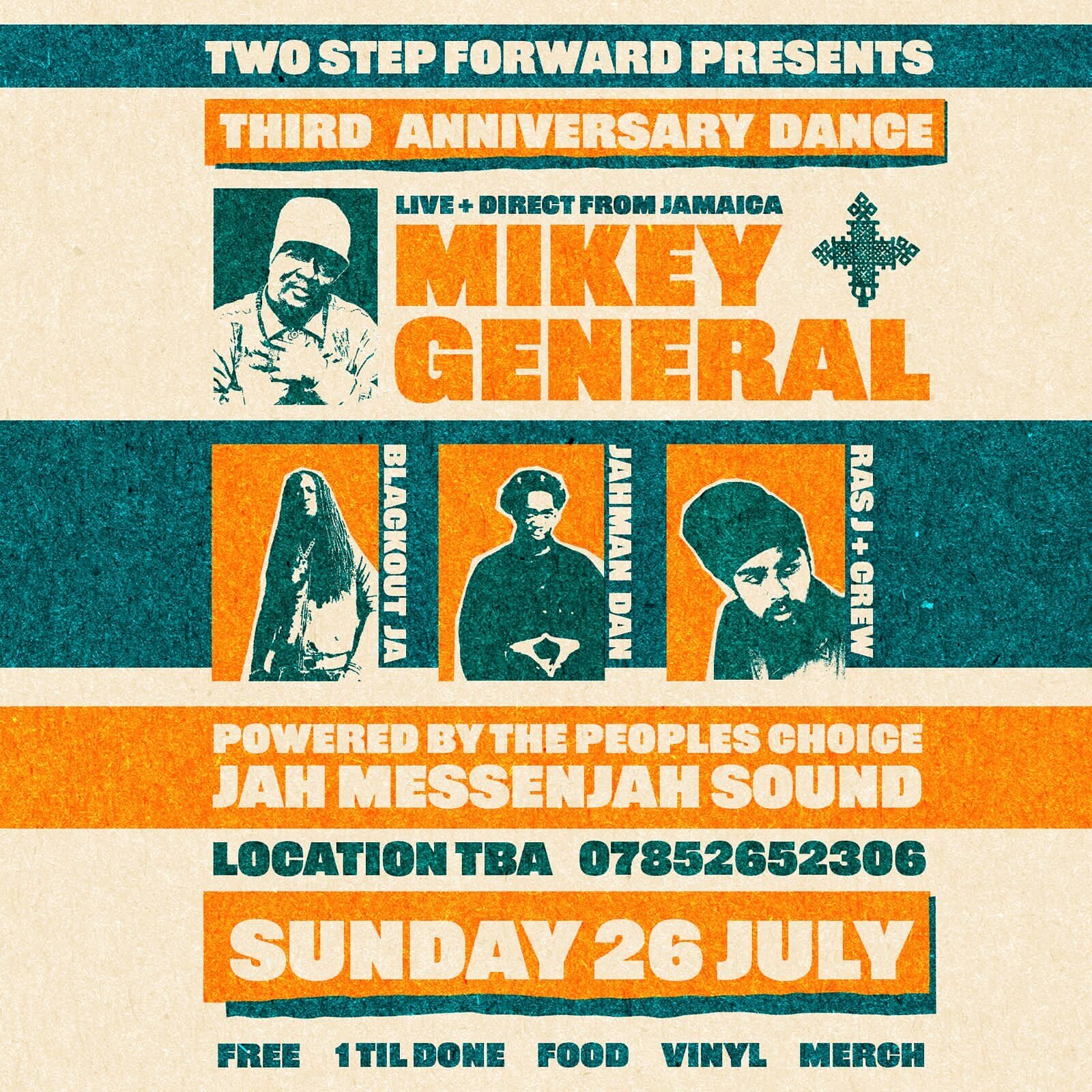 TWO STEP FORWARD THIRD ANNIVERSARY: MIKEY GENERAL, BLACKOUT JA, JONAH DAN at SECRET LOCATION