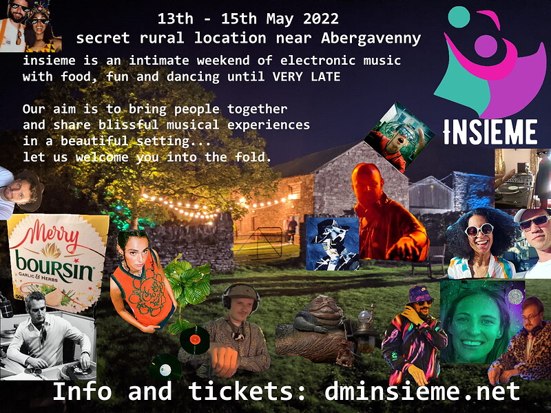 Insieme 2022 at secret rural location 1hr from Bristol