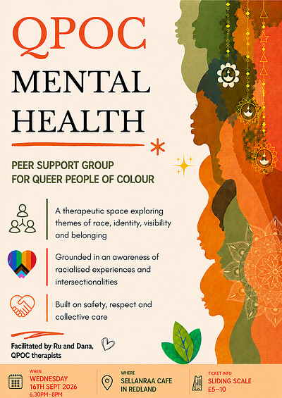 QPOC Mental Health Peer Support Group at Sellanraa cafe