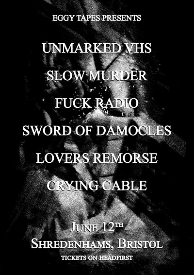 HARSH NOISE AT SHREDDIES at Shredenhams