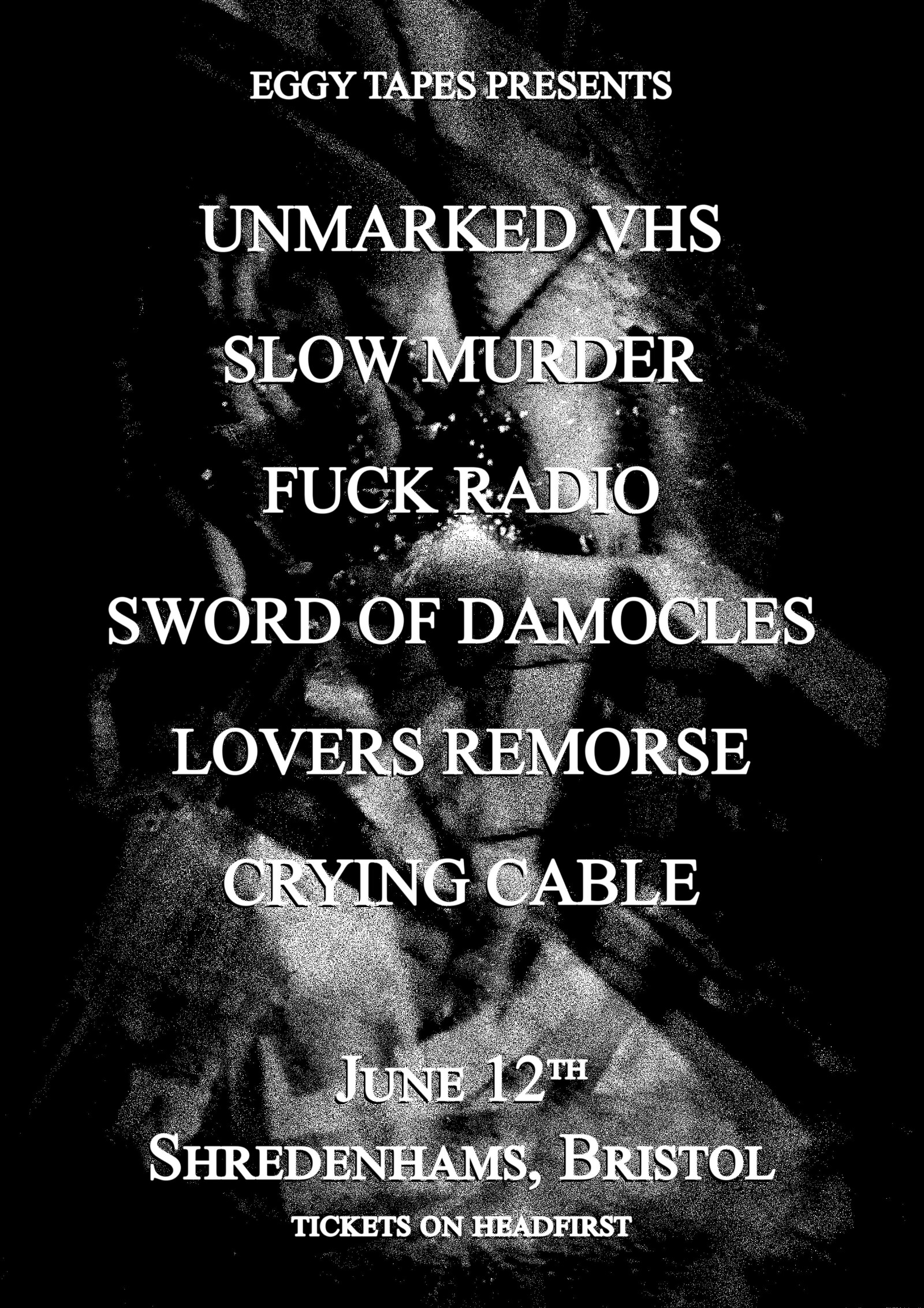HARSH NOISE AT SHREDDIES at Shredenhams