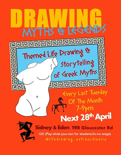 Drawing Myths & Legends at Sidney & Eden