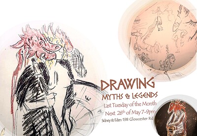 Drawing Myths & Legends at Sidney & Eden