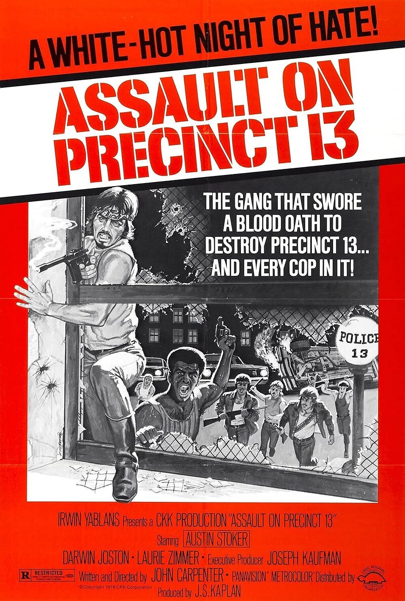 Grindhouse Cinema Club Presents: Assault On Precinct 13 at Sidney & Eden
